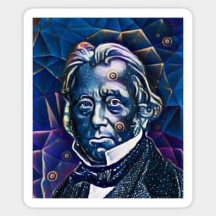 Thomas Babington Macaulay Portrait | Thomas Babington Macaulay Artwork 5 Sticker